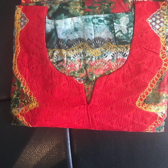 Authentic Nigerian Multi-colored Dress - Picture 8 of 8